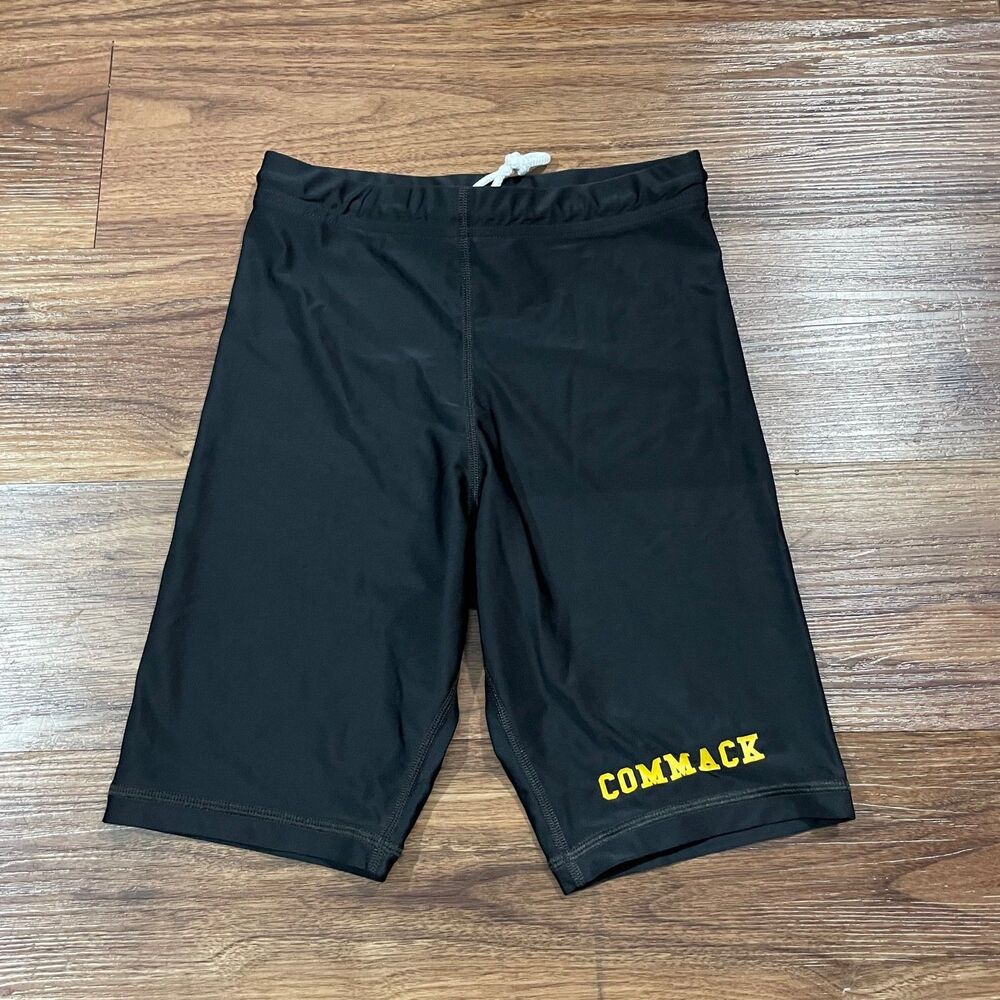 A4 Commack Athletic Shorts Black Drawstring Polyester Men's Size Small